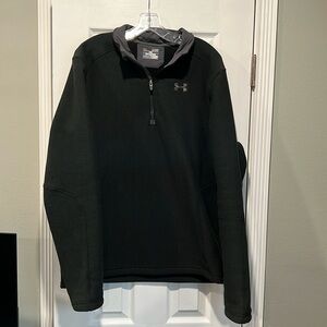Under Armour Cold Gear 1/4 zip, loose fit pullover Mens Size XL